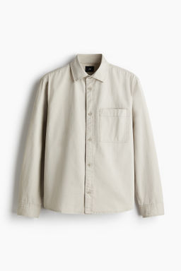 Sobrecamisa de sarga Regular Fit