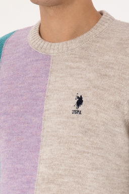 Erkek Regular Fit Bisiklet Yaka Ta_ Kazak - U.s. polo assn фото 7