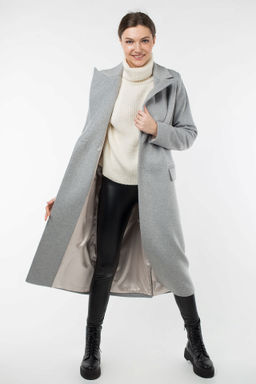 01-09493 Пальто женское демисезонное - El podio фото 5