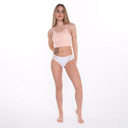 Трусы женские стринги, цвет белый (bianco), размер 44 (S)