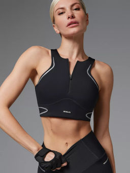 *Спортивный топ-бра на молнии