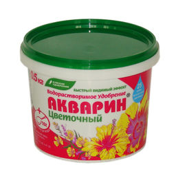 Компл.мин.удобр."Акварин-Цветочный" 0,5кг (водораств., с микроэл.) "БХЗ"
