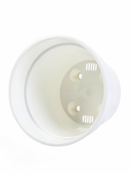 Кашпо со вставкой Порто, 3.5 л, d=20 см, h=19 см, пластик, белое - Simaland фото 6