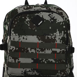 Рюкзак туристический на молнии, с увеличением, 4 наружных кармана, цвет зелёный - Simaland фото 7