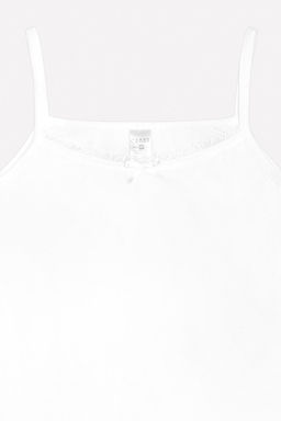 Crockid _ КБ 1119/белый Ан майка для дев  фото 2