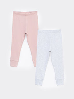 Beli Lastikli K?z Bebek Pijama Alt 2li