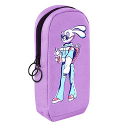 Пенал школьный, арт.59726/ 24 СТИЛЬНАЯ ЗАЙКА