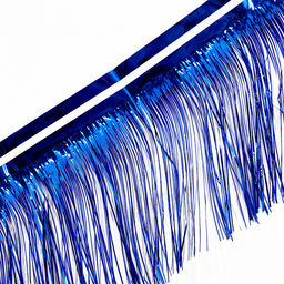 Цена за 2 шт. Гирлянда «Дождик» с липкой лентой, 2 метра, синяя
