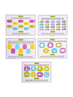 Конструктор развивающий Листочки, с заданиями, 42 детали - Unicon фото 10