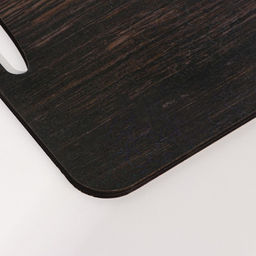 Разделочная доска - поднос Дарим Красиво «Тёмное дерево», 36×28×0.5 см