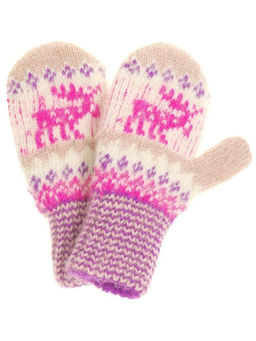 Варежки детские "Лось" 0404-11