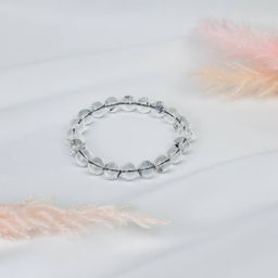 Браслет из Херкимерского кварца 19 см - Радуга самоцветов фото 3