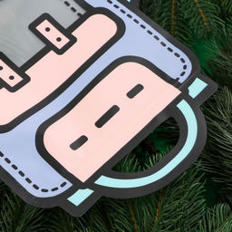 Цена за 50 шт. Пакет подарочный, «Портфель», с zip-lock застежкой, 24×28+8 см