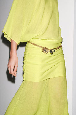METAL CHARM BELT