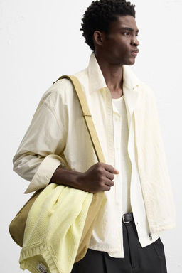TECHNICAL OVERSHIRT WITH ZIP - Zara фото 5