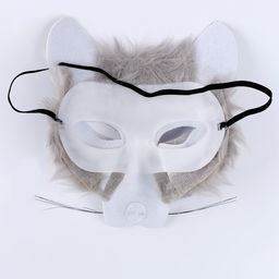 Маска карнавальная «Волк с мехом»