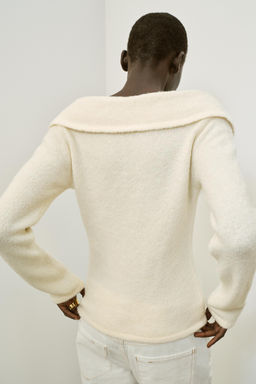 ZIP-UP LAPEL TOP - Zara фото 13