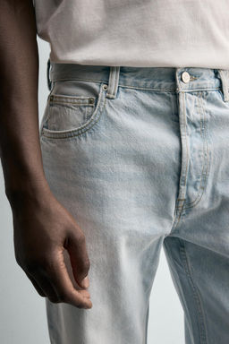 JEANS STRAIGHT FIT / Azul claro - Zara фото 7