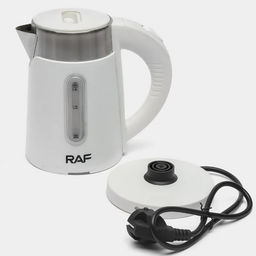 7936 Чайник электр. R-7936 (800Вт 0,8л пласт.кор БЕЛЫЙ/ЧЕРНЫЙ) RAF (х1) - АКЦИЯ - Mayer&boch фото 3