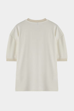 Футболка Trendyolmilla boxy экрю