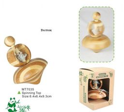 Д161/Д390/МТ7035 Волчок с запуском большой (бамбук вид 18)