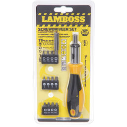 Набор сменных отверток (бит) Lamboss 13 предметов