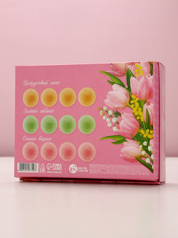 Бомбочки для ванны 8 Марта, 12?40 г, Чистое счастье  фото 6