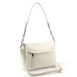 Женская кожаная сумка 1534-С Беж