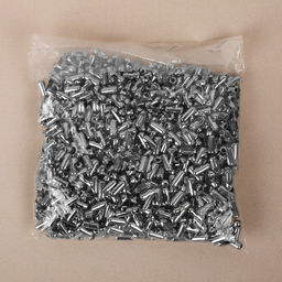 Цена за 1000 шт. Застёжка для цепочки с шариками, d = 4 мм, цвет серебряный - Simaland фото 2