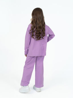 Костюм детский спортивный для девочки сирень 7065 (146)