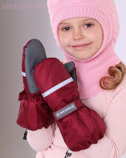 02-B Варежки для девочки (2-8 лет)