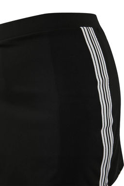 Siyah Cizgili 2 Katmanl? Ici Sortlu Orme Spor Sort Etek THMSS26SR00001 - Trendyolmilla фото 7