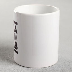 Кружка сублимация "Папа всегда прав" 320 мл, с нанесением