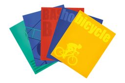 Светоч Тетрадь Спорт A5 48 л. на скобе 60 г/кв.м , белизна 100 % 10 шт. клетка SVT_481521_04 велоспорт_желтый  фото 4