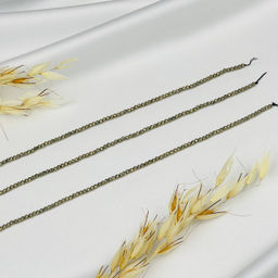 Бусины для украшений из Пирита (155 бусин)