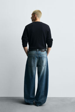 JEANS BALLOON FIT / Azul medio - Zara фото 3