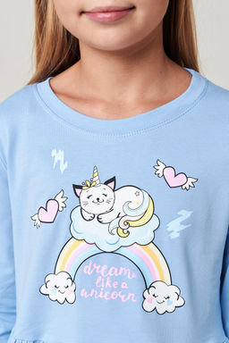 Платье В облаках дл. рукав детское