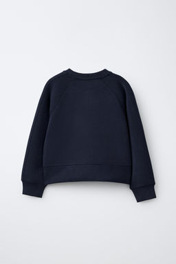 RAISED SLOGAN SWEATSHIRT - Zara фото 3