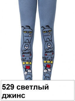 Колготки дет. SOF-TIKI 7С-38СП, 80-86 (16) - 529 светлый джинс - Conte elegant фото 2