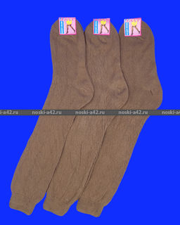 Цена за 5 шт. 5 ПАР - Ажур гольфы для бабушек с рисунком 21  фото 3