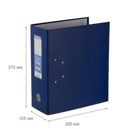 Expert Complete Регистратор PVC 125 мм 15 шт. Classic A4 арочный механ. лён синий 251541