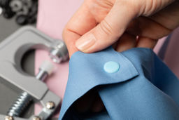 Кнопка Micron POM-15 Кнопки пластиковые пластик d 15 мм 15 шт. № 004 розовый