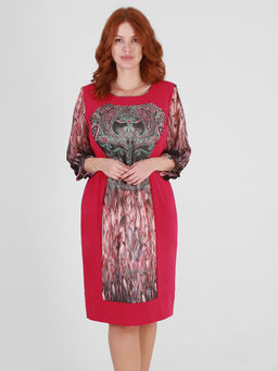 ДЖЕРЗА 1173.С1 Платье - Almond фото 4