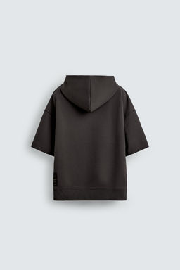 INTERLOCK HOODIE WITH LABEL - Zara фото 8