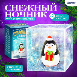 Снежный ночник своими руками Пингвин - Эврики фото 11