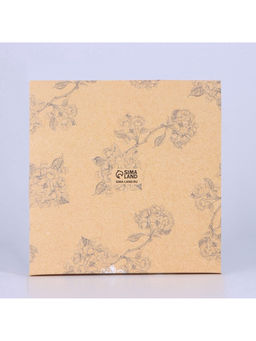 Цена за 5 шт. Коробка складная Веточки, 8 марта, 20 х 20 х 4 см - Дарите счастье фото 4