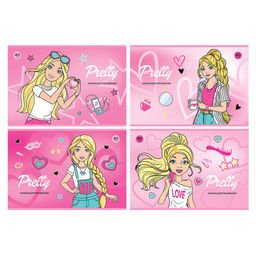 Альбом для рисования BG А4 40л. на скрепке "Pretty Girls" (АР4гр40 10938) обложка картон