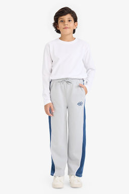 W_de Leg Beli Lastikli Bask_l_ E_ofman Alt_ Erkek _ocuk