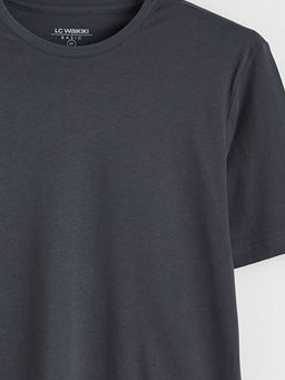 Bisiklet Yaka Penye Erkek Ti??rt