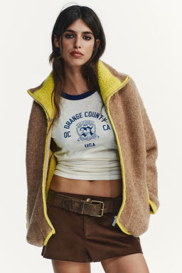 CONTRASTING TRIM CARDIGAN - Zara фото 4